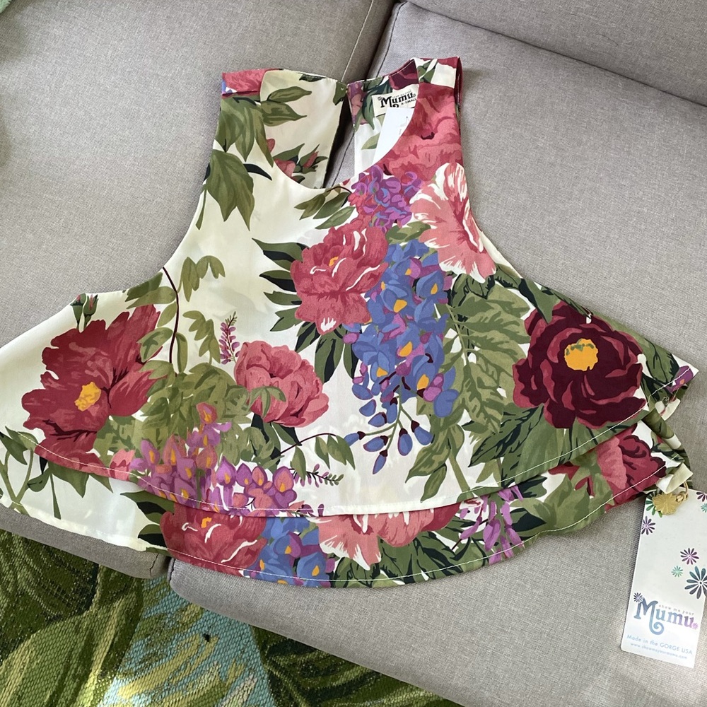 Show Me Your Mumu King Crop Top XS